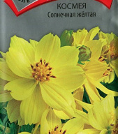 Космея Солнечная желтая "Поиск"