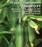 Огурец-корнишон Амиго F1 "Уральский дачник"