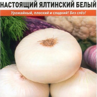 Лук репчатый настоящий Ялтинский белый  "Русский огород"