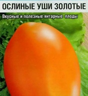 Томат Ослиные уши золотые "Сибирский сад"