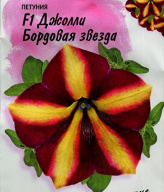 Петуния F1 Джолли Бордовая звезда "Гавриш"