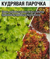 Салат Кудрявая парочка "Сибирский сад"