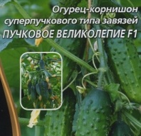 Огурец - корнишон Пучковое великолепие F1 "Уральский дачник"