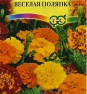 Бархатцы отклоненные Веселая полянка "Гавриш"