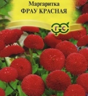 Маргаритка Фрау красная "Гавриш"