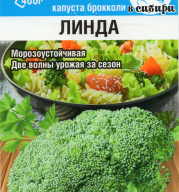 Капуста брокколи Линда "Сибирский сад"