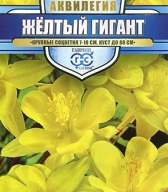 Аквилегия Желтый гигант  "Гавриш"